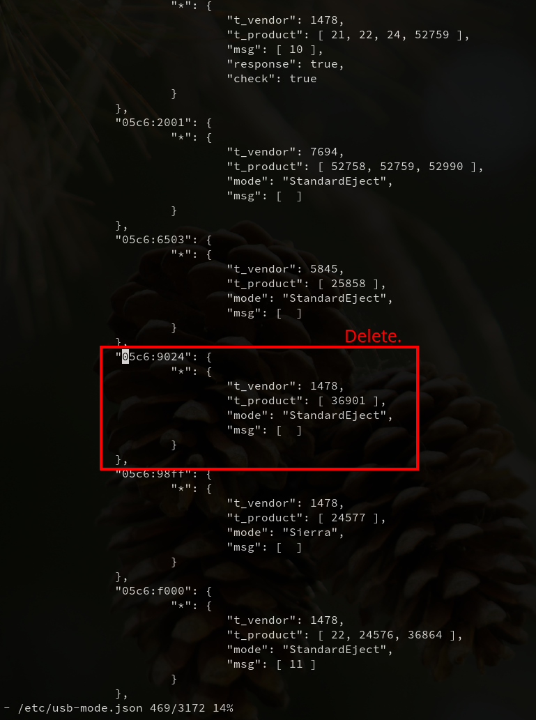 Delete Config